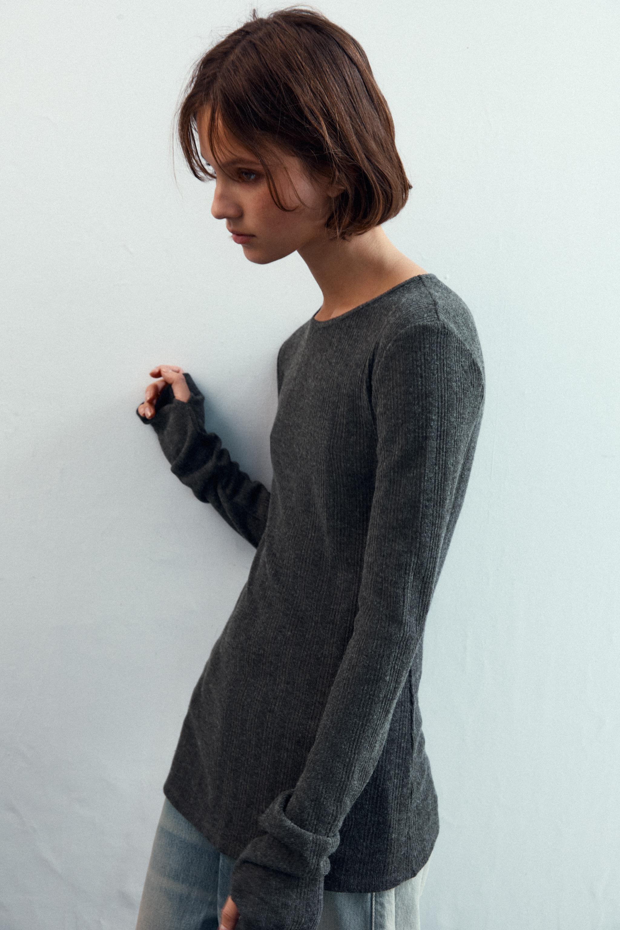 T-SHIRT SOFT CÔTELÉ